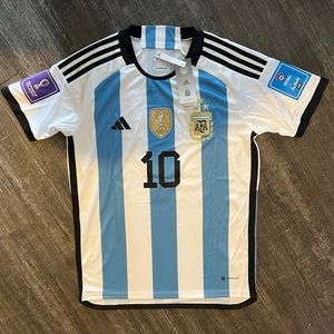 Argentina messi soccer jerseys world cup 2022